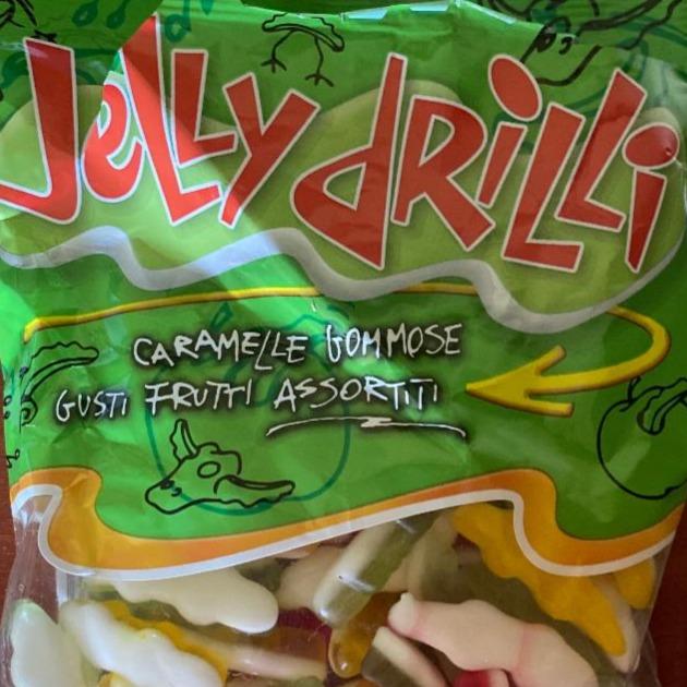 Фото - Цукерки желейні Jelly drilli зі смаком фруктового асорті без глютену La Giulia
