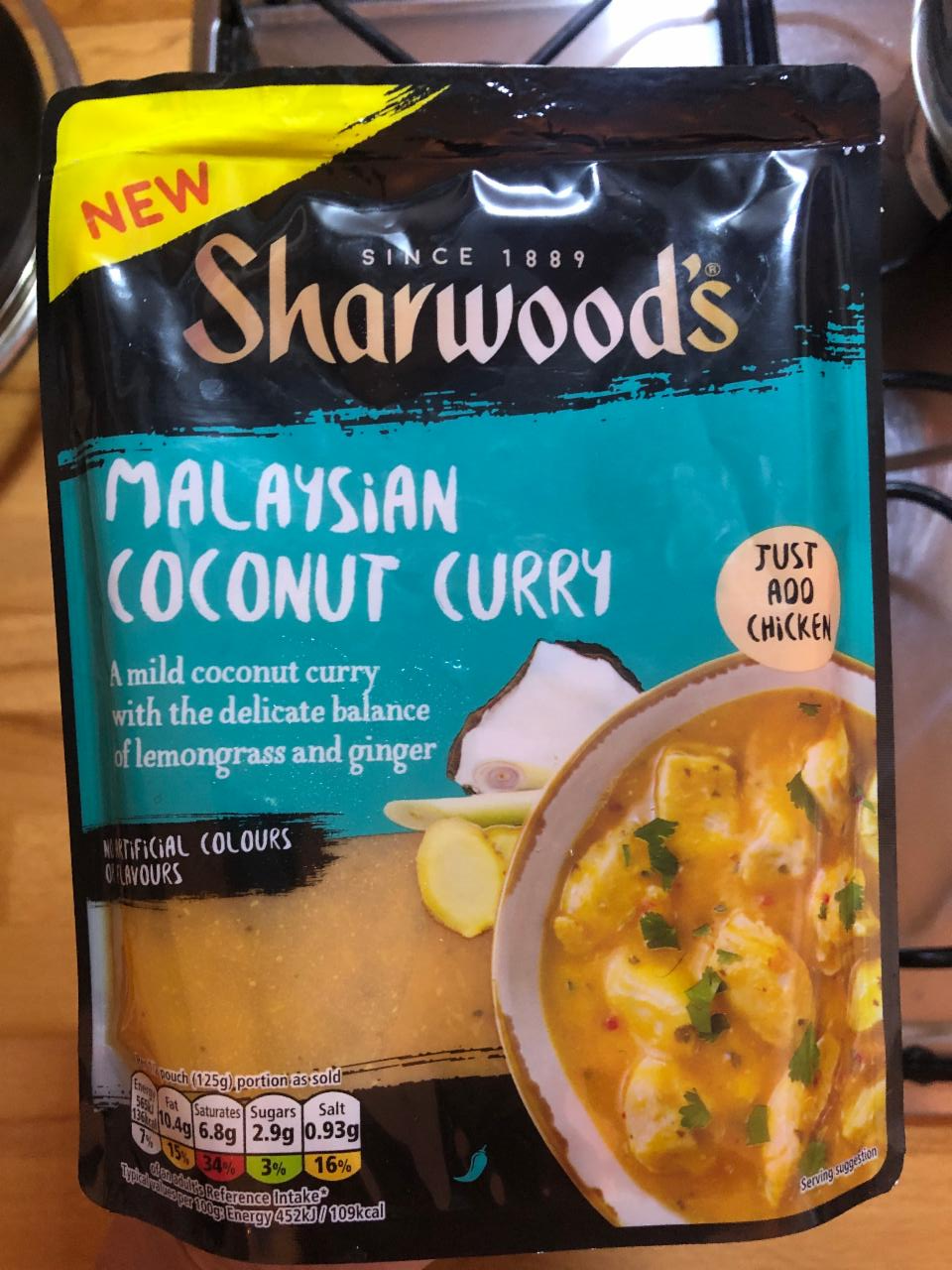 Фото - malaysian coconut curry Sharwood's