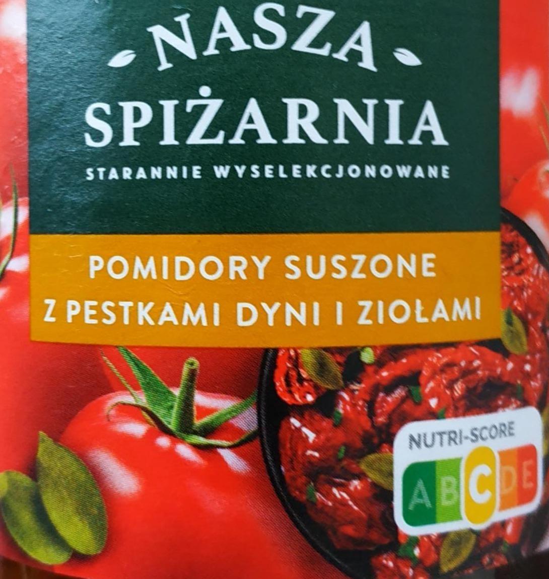 Фото - Pomidory suszone w oleju z ziolami z pestkami dyni Nasza Spiżarnia