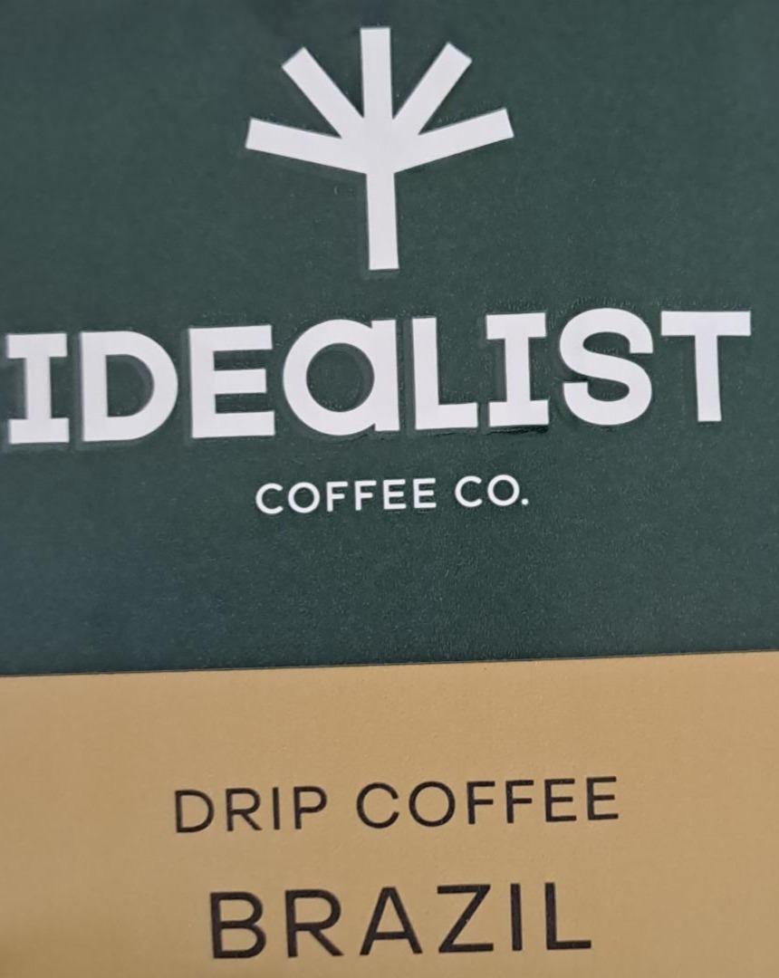 Фото - Кава натуральна смажена мелена у дріп пакеті Brazil Idealist Coffee Co