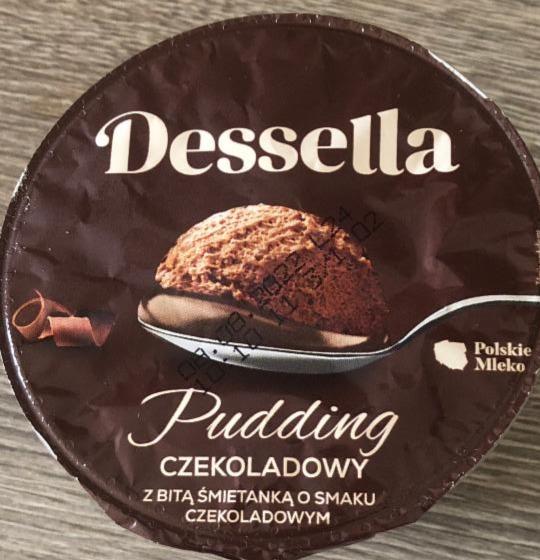 Фото - Десерт молочний зі збитими вершками зі смаком шоколаду Dessella