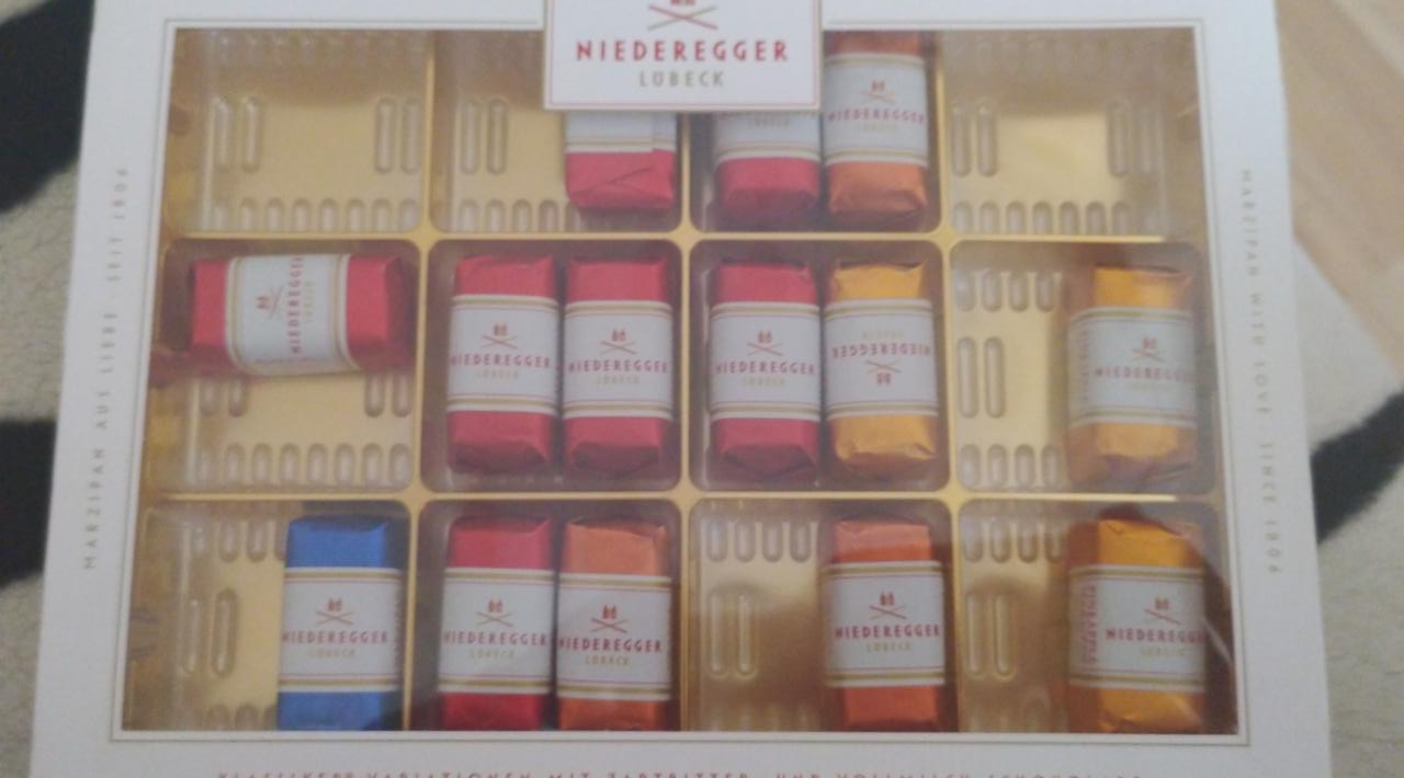 Фото - Цукерки шоколадні з марципановою начинкою Niederegger