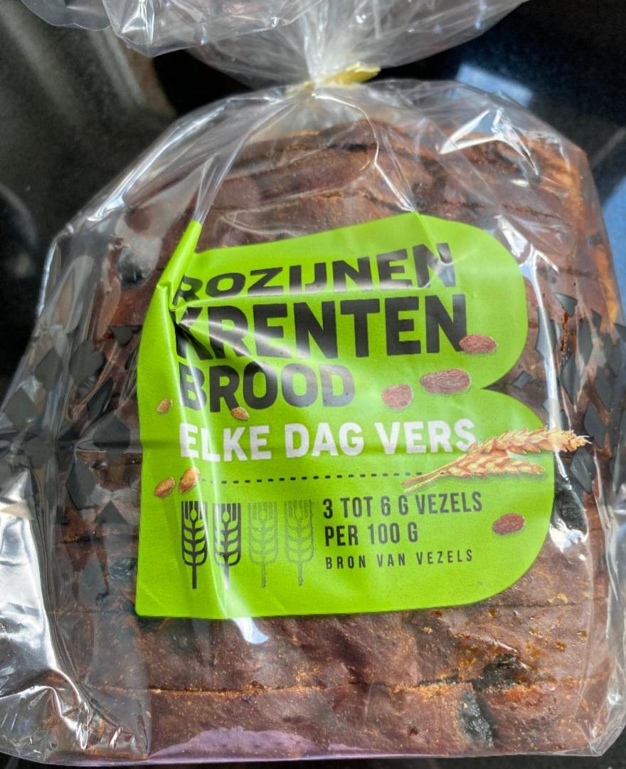 Фото - Rozijnen krenten brood Elke dag vers Lidl