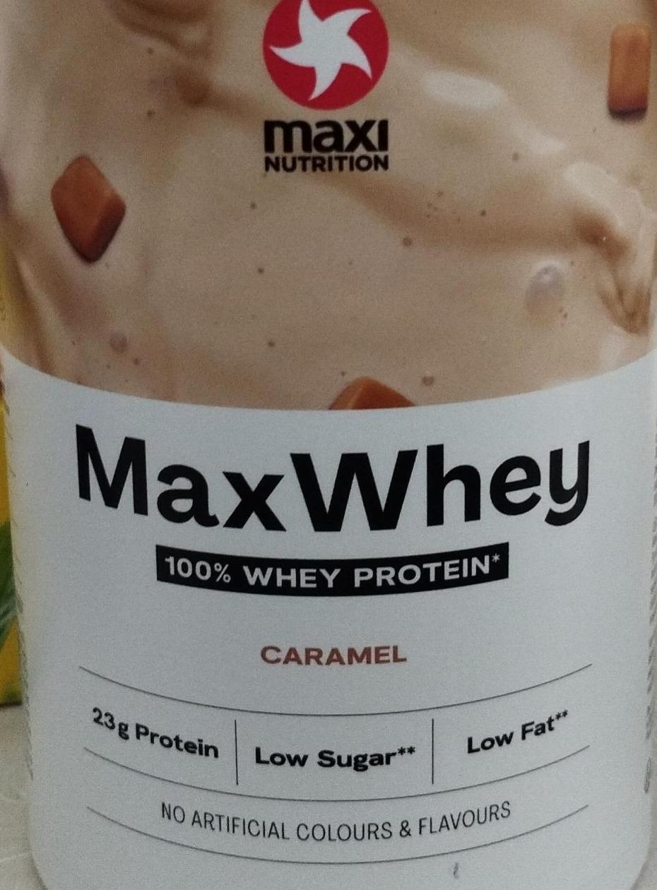Фото - Протеїн зі смаком карамелі Maxi nutrition