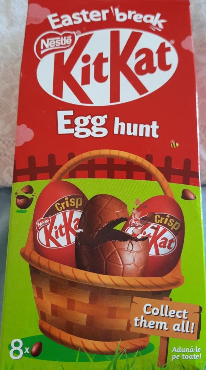 Фото - Шоколадні яйця KitKat Eggs Hunt Nestlé