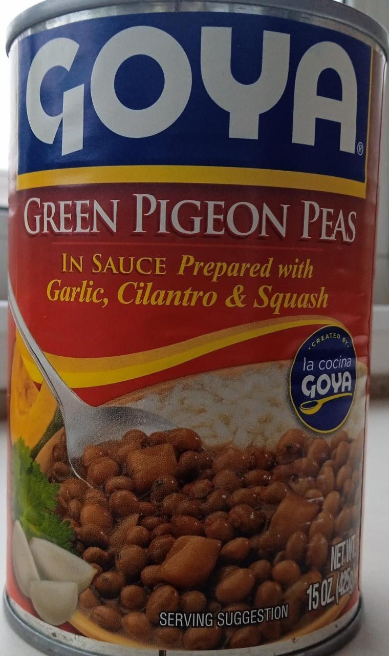 Фото - Green Pigeon Peas in sauce Goya