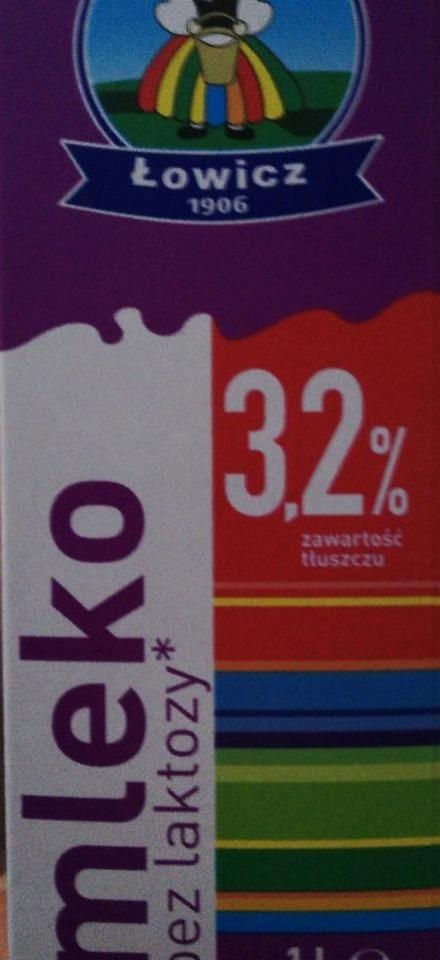 Фото - Молоко без лактози UHT 3,2% Łowicz