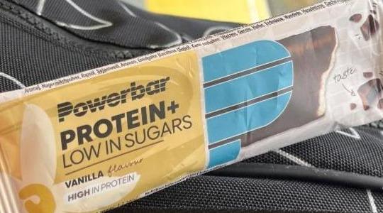 Фото - ProteinPlus low in sugars Vanilla PowerBar