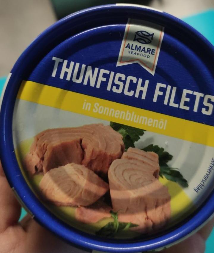 Фото - Thunfish filets in Sonnenblumenöl Almare Seafood