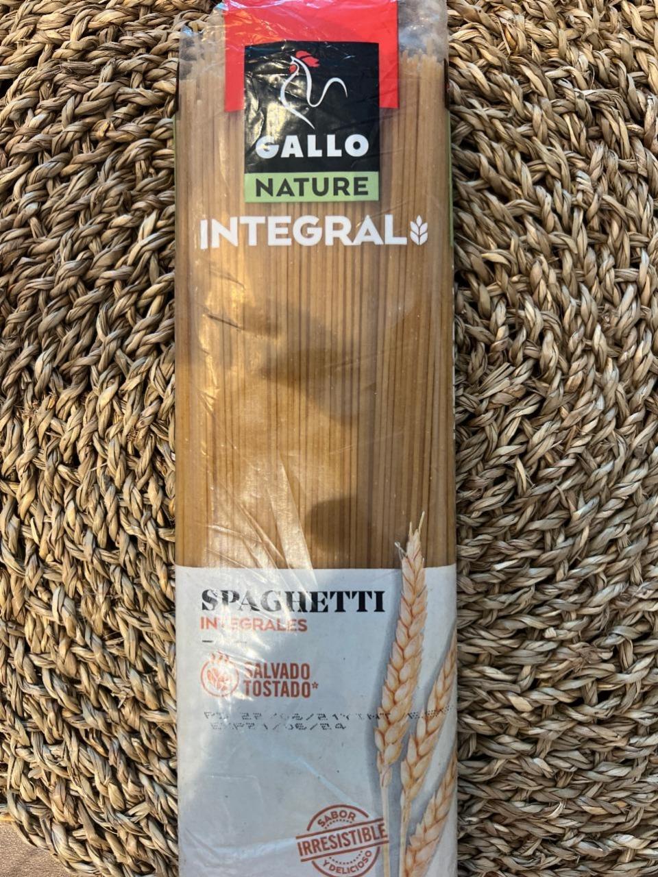 Фото - Макарони спагеті Spaghetti Integral Gallo Nature