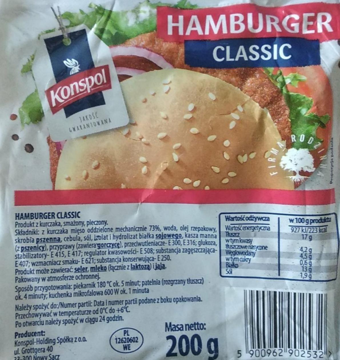 Фото - Котлета для гамбургера Hamburger class Konspol