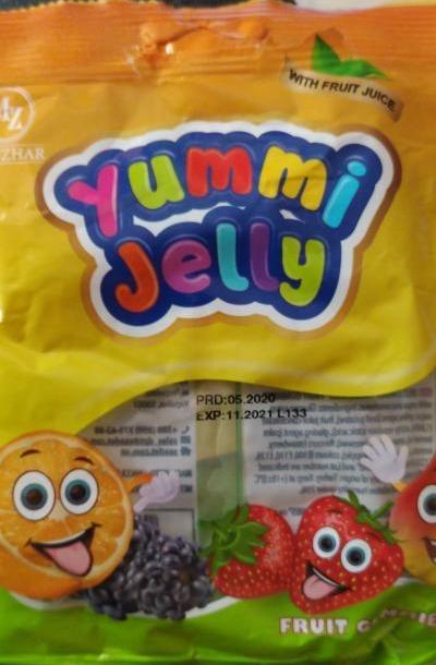 Фото - цукерки желейні Yummi Jelly fruit gummies Saadet