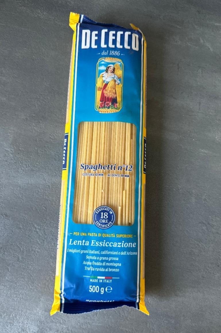 Фото - Макарони Spaghetti №12 De Cecco