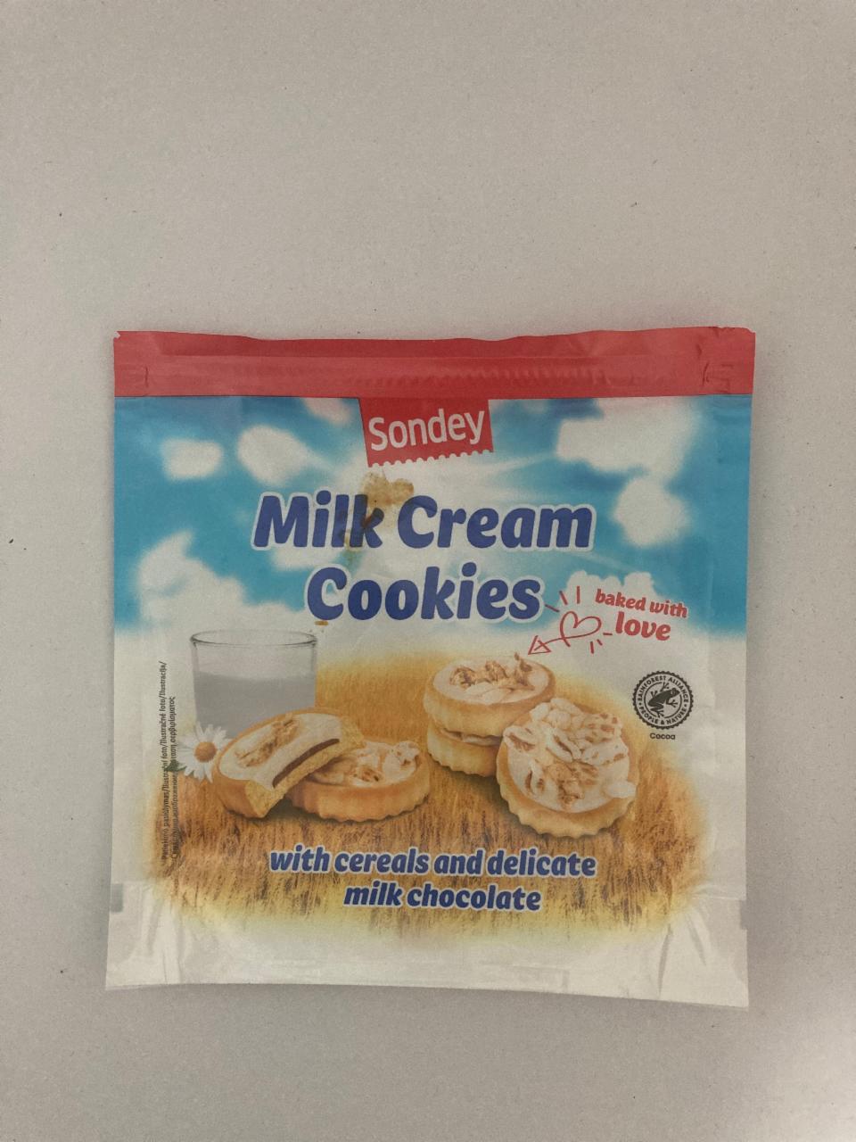 Фото - Milk cream Cookies Sondey