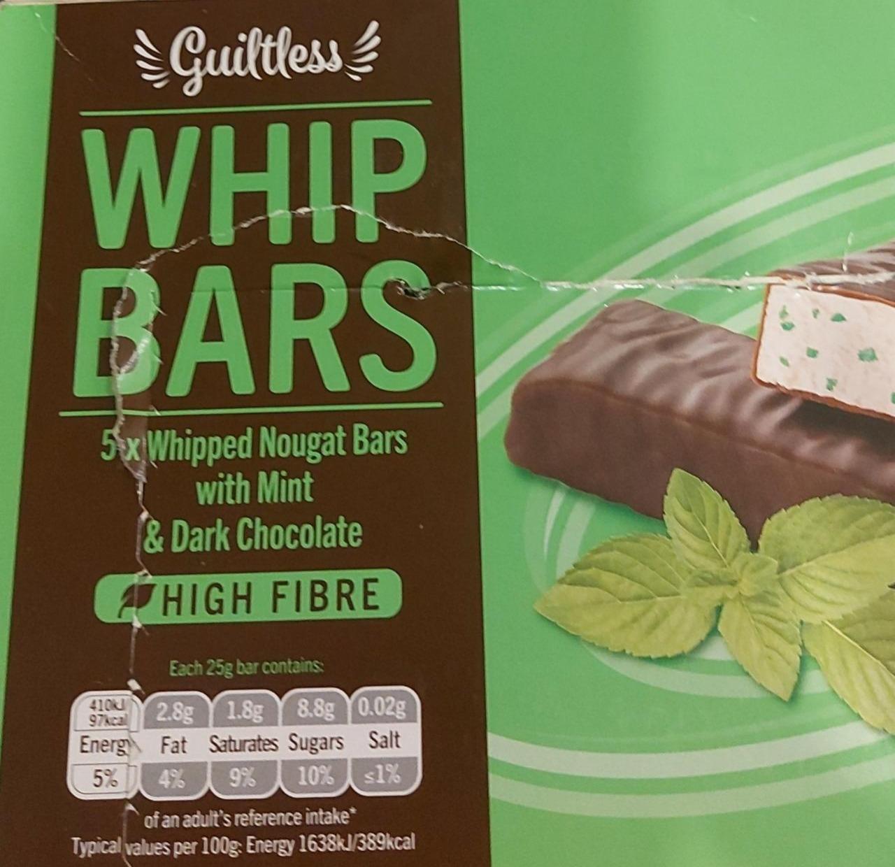 Фото - Whip Bars with Mint Guiltless
