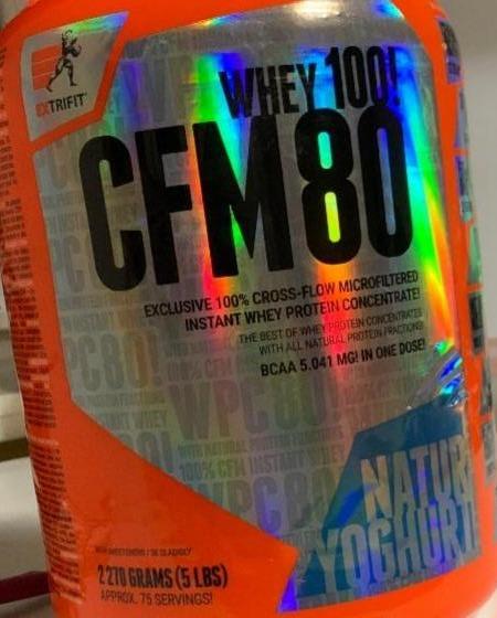 Фото - Йогурт натуральний протеїновий CFM Instant Whey 80 Extrifit