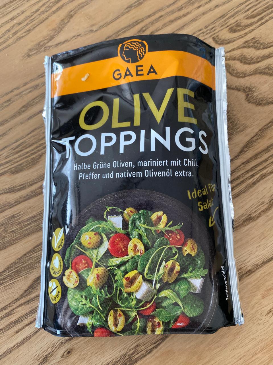 Фото - Топінг з оливок Для салату Olive Toppings Gaea