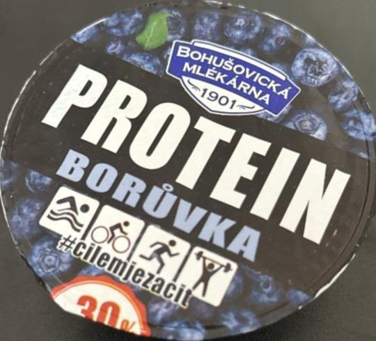 Фото - Protein tvaroh borůvka -30% cukru Bohušovická mlékárna