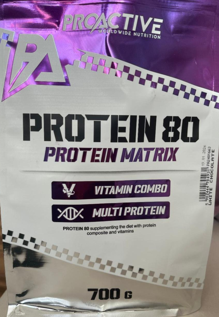 Фото - Protein 80 matrix Proactive