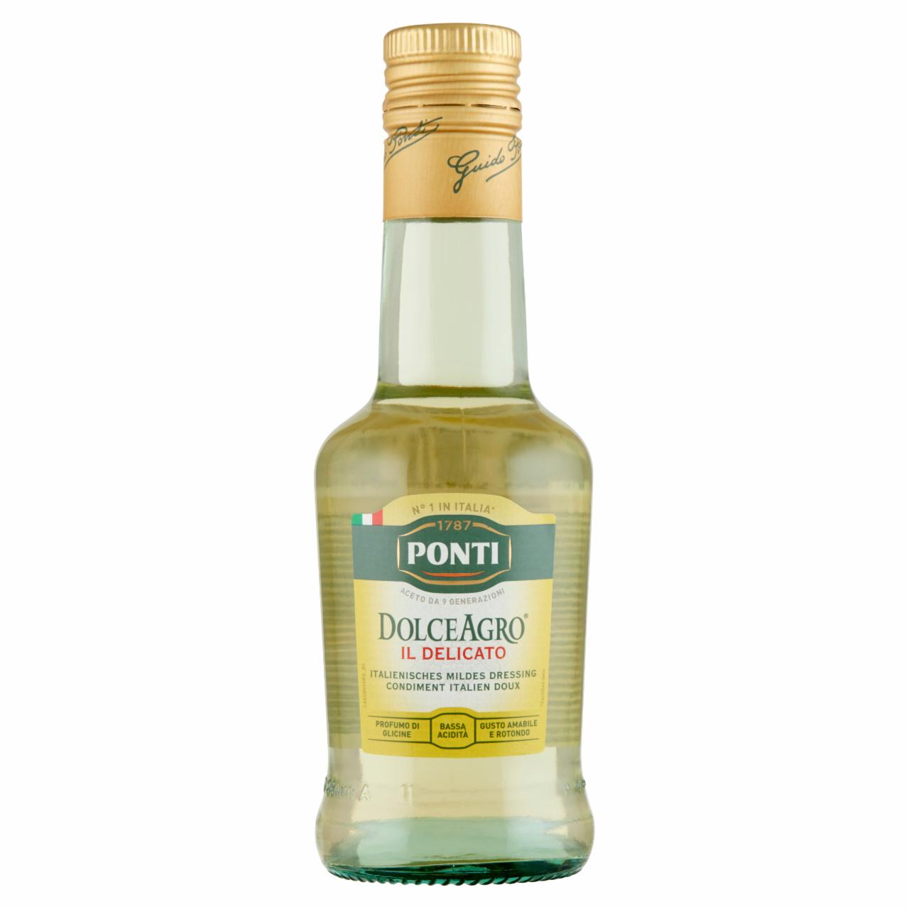 Фото - Dolceagro White Wine Vinegar Dressing 5% Ponti