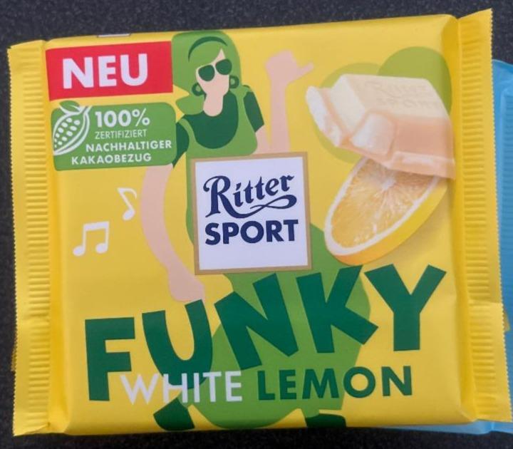 Фото - Funky White Lemon Ritter Sport