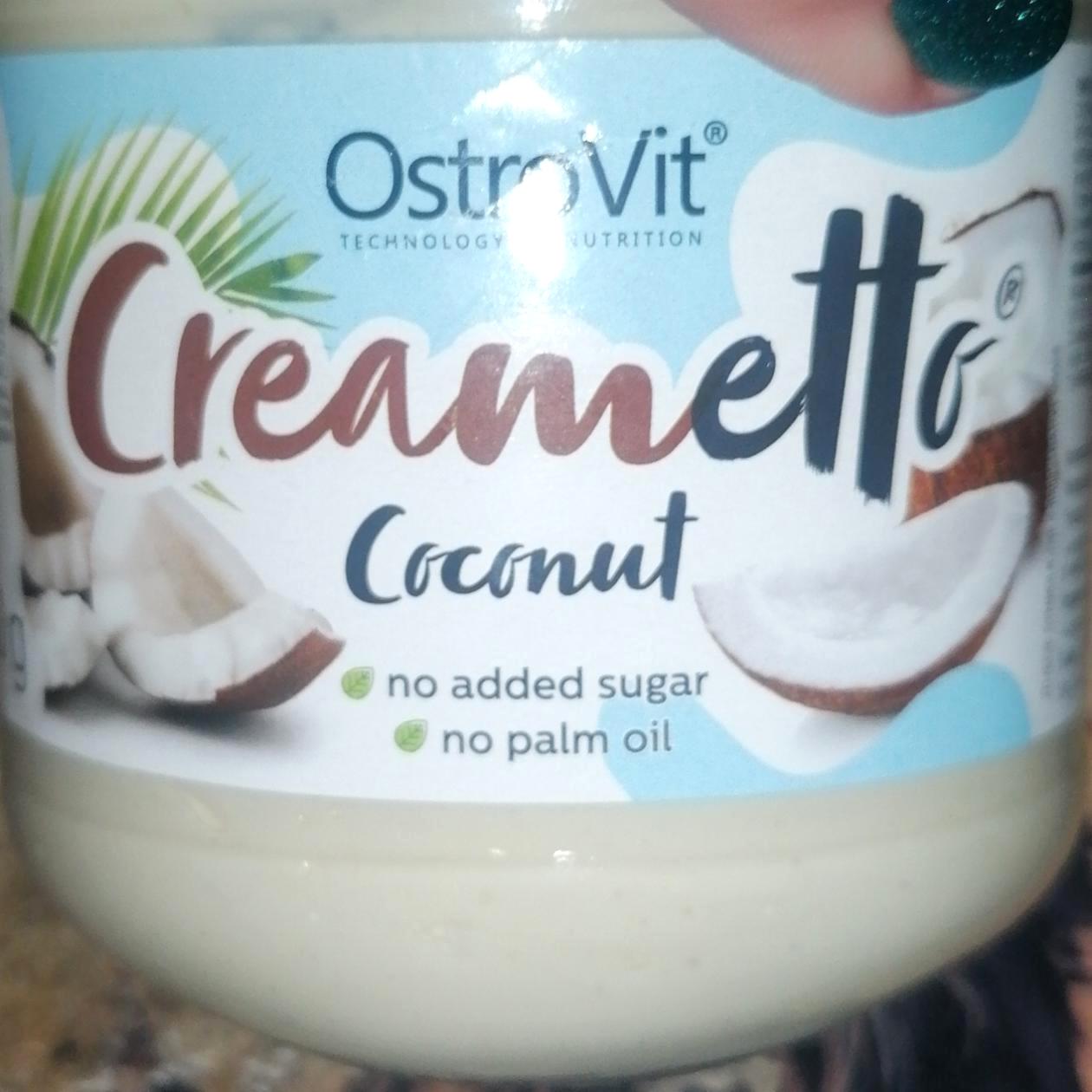 Фото - Крем зі смаком кокосу Creametto Coconut OstroVit