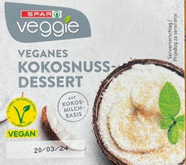 Фото - Veganes kokosnuss dessert Spar veggie