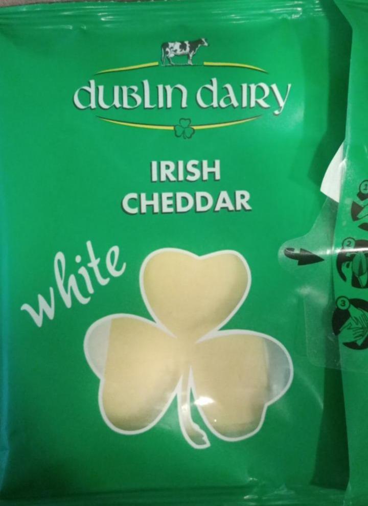 Фото - Сир 48% нарізний Irish Cheddar White Dublin Dairy
