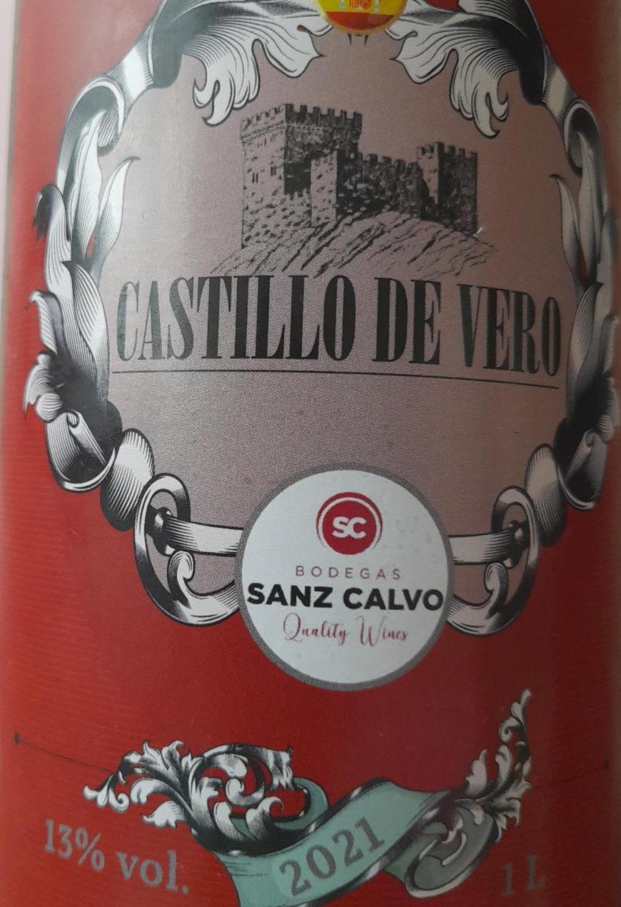 Фото - Вино виноградне сухе червне Castillo de Vero