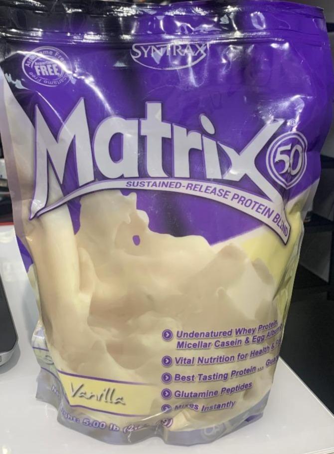 Фото - Matrix protein complex vanilla Syntrax
