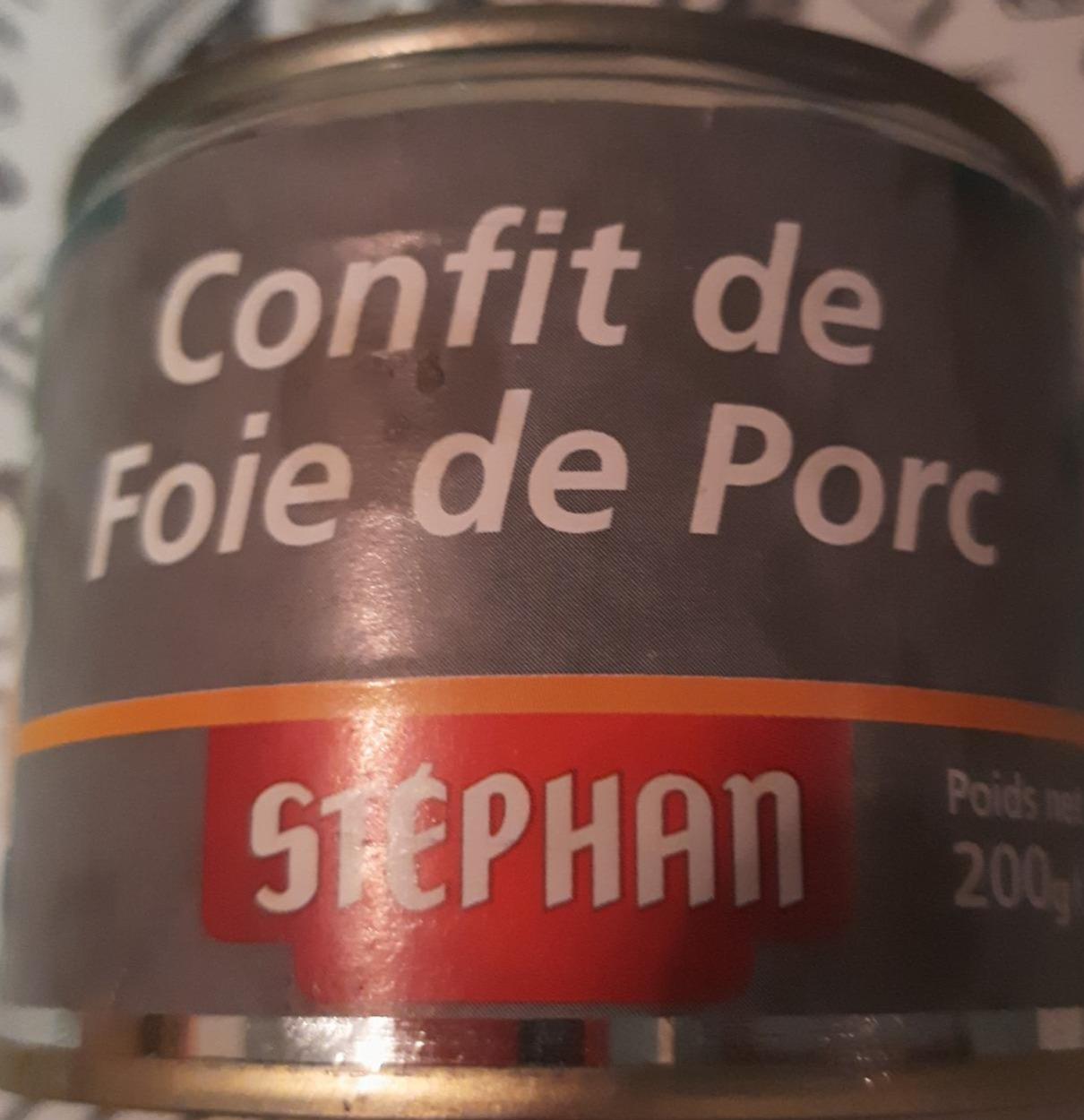 Фото - Confit de Foie de Porc (печень свинная) Stephan