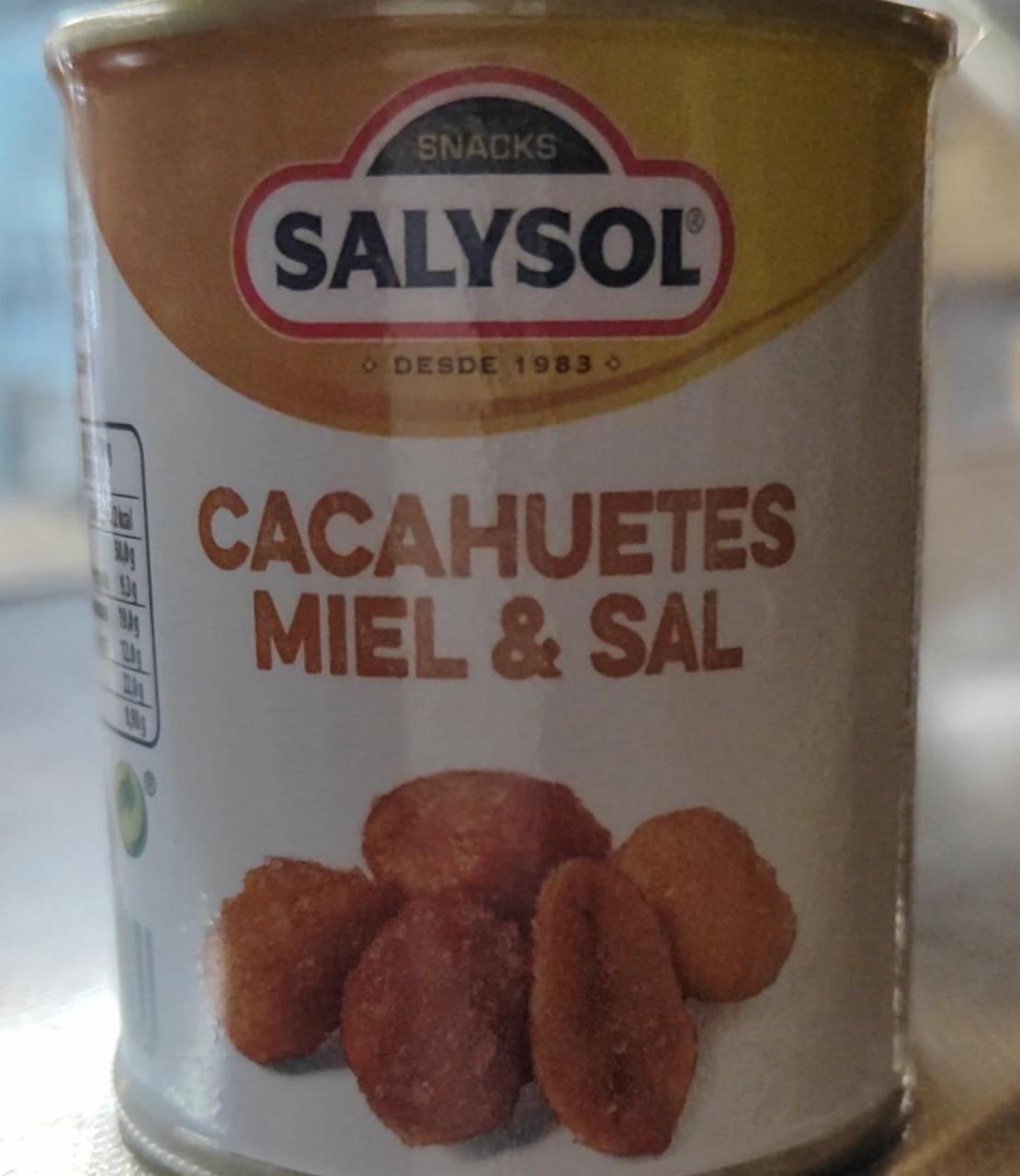 Фото - Арахіс смажений з сіллю та медом Salysol