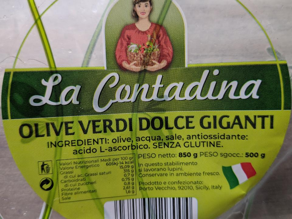 Фото - olive verdi dolce giganti La Contadina