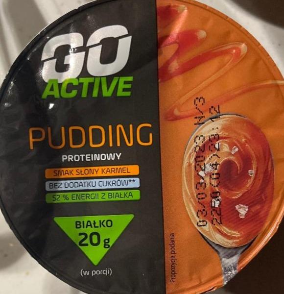 Фото - Пудинг протеїновий зі смаком солоної карамелі Pudding Proteinowy Go Active