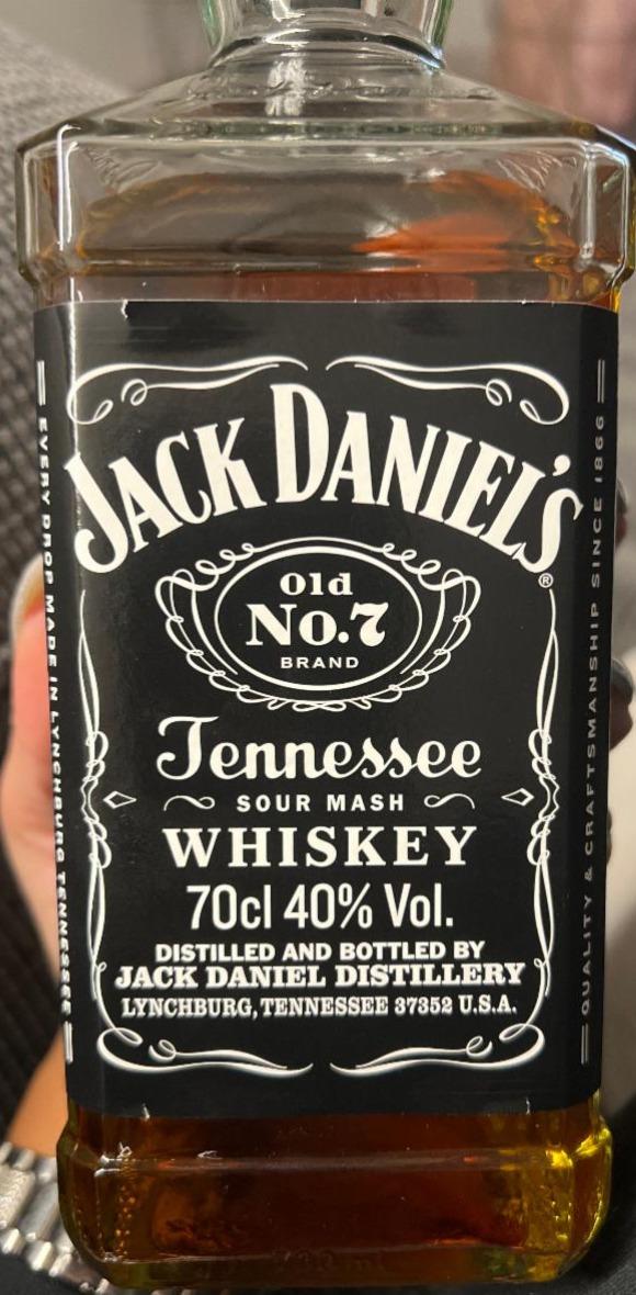Фото - Віскі 40% Tennessee Jack Daniel's