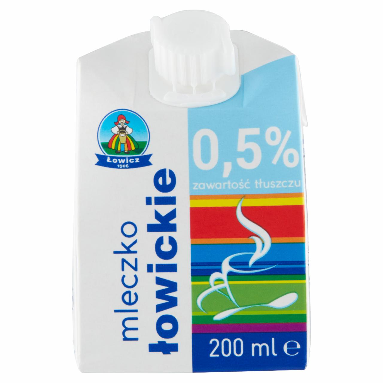 Фото - mleczko łowickie UHT 0.5% Łowicz