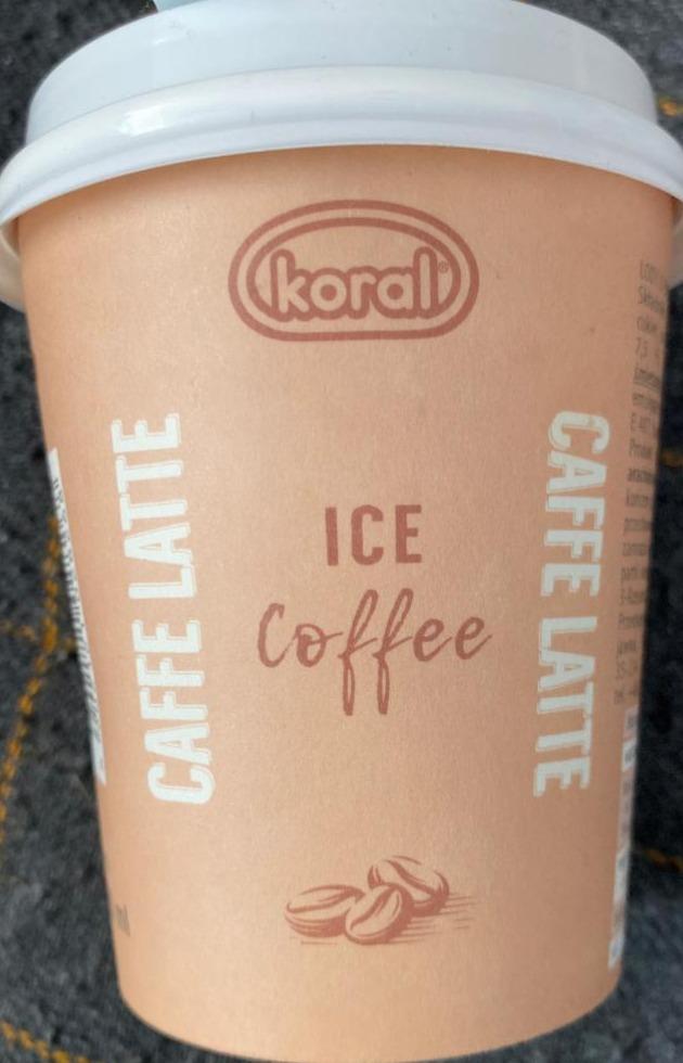 Фото - Морозиво кавове Ice Coffee Caffe Latte Koral