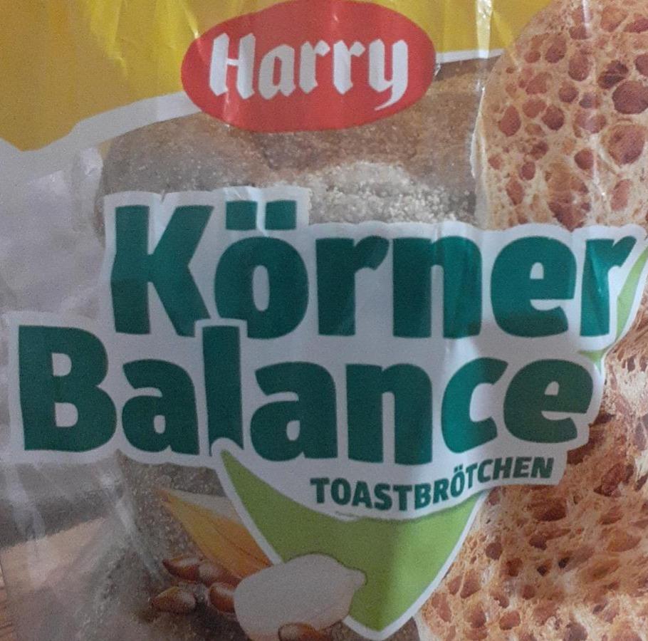 Фото - Körner Balance Mehrkorn Toastbrötchen Harry