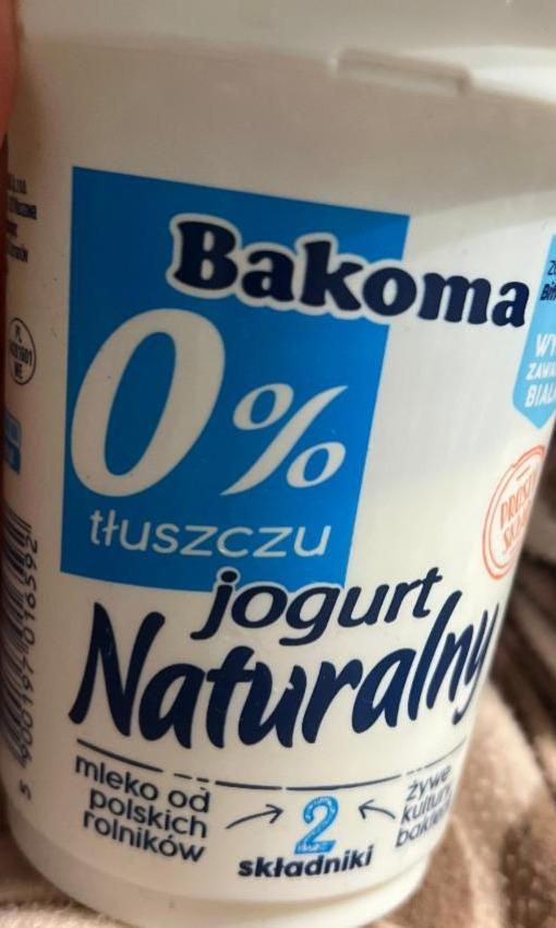 Фото - Йогурт 0% натуральний Bakoma