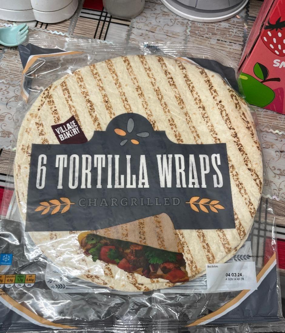 Фото - Chargrilled Tortilla Wraps Village Bakery