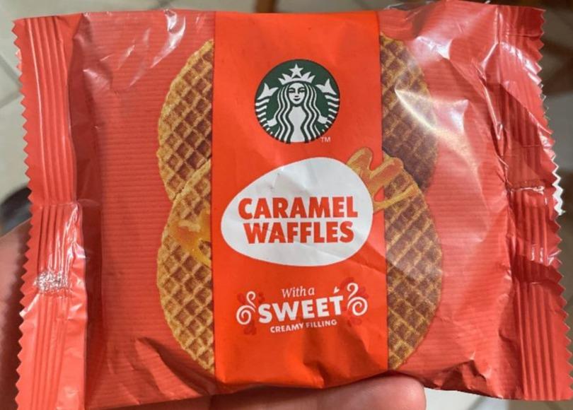 Фото - Вафлі карамельні Caramel Waffles Sweet Starbucks