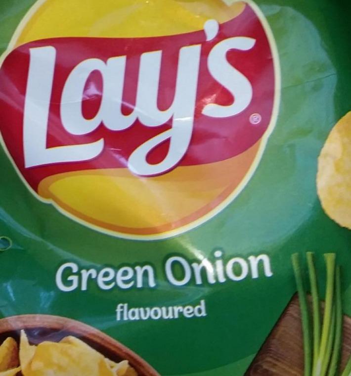 Фото - Чіпси картопляні зі смаком зеленої цибулі Lay's