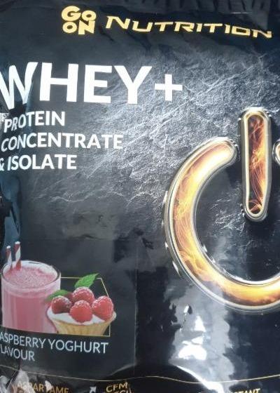 Фото - Сироватковий протеїн йогурт-малина GO ON Nutrition