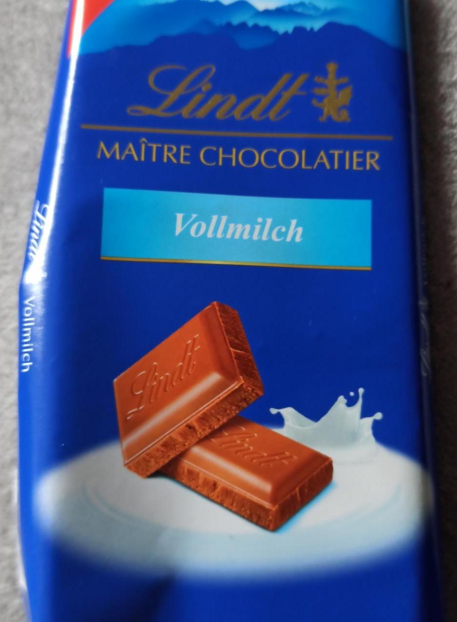 Фото - Шоколад з цільного молока Vollmilch Extra Fein Lindt