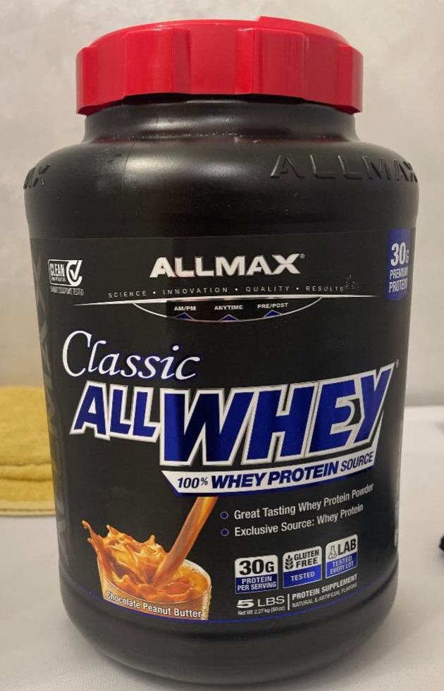 Фото - Протеїн 100% All Whey Protein AllMax