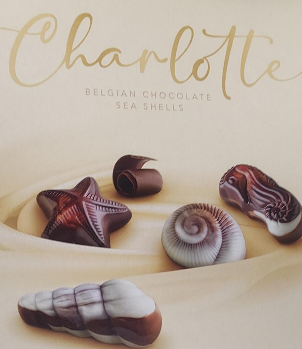 Фото - Charlotte Belgian Chocolate Sea Shells Tesko