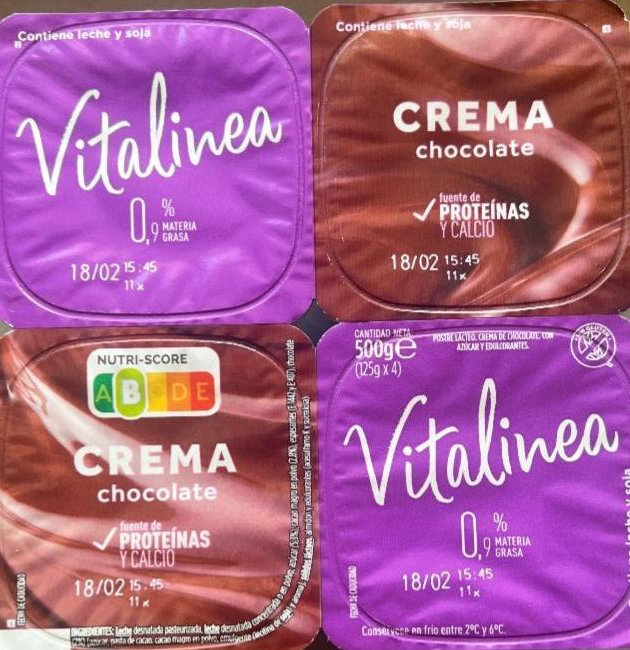 Фото - Шоколадна упаковка Cremoso Vitalínea