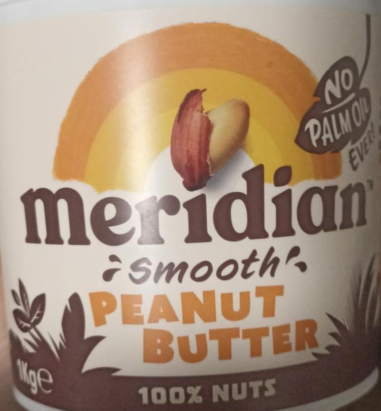 Фото - Smooth Peanut Butter 100% Meridian