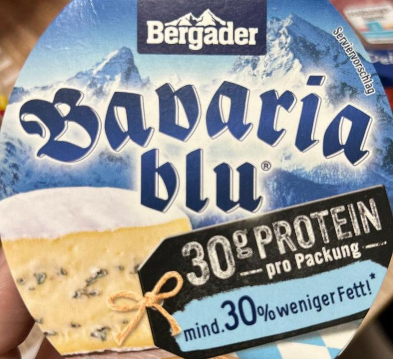 Фото - Продукт молочний Bavaria blu 30г протеїну Bergader