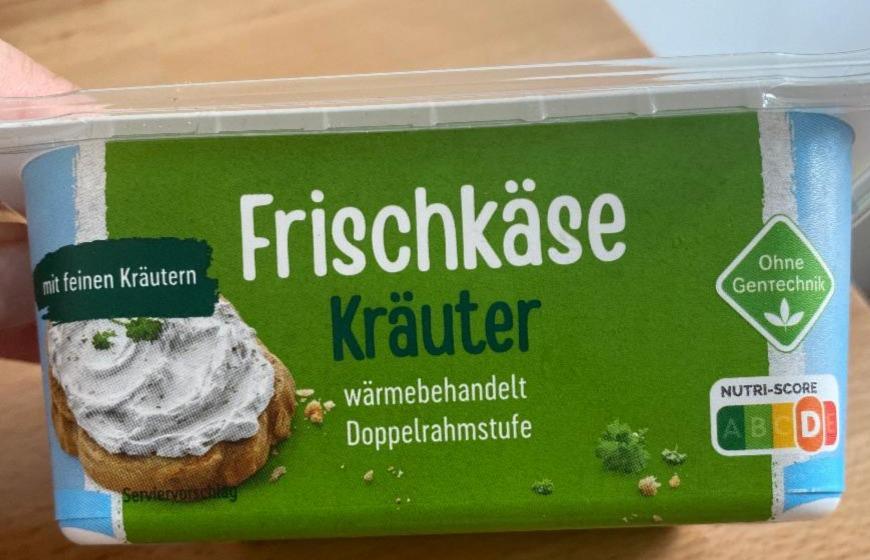 Фото - Сир вершковий з зеленню Frischkäse Kräuter Milbona